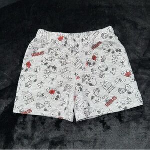 Peanuts Character Snoopy AOP Print Shorts